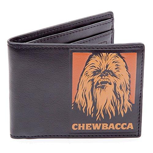 Algopix Similar Product 18 - Star Wars Chewbacca Bifold Wallet Coin