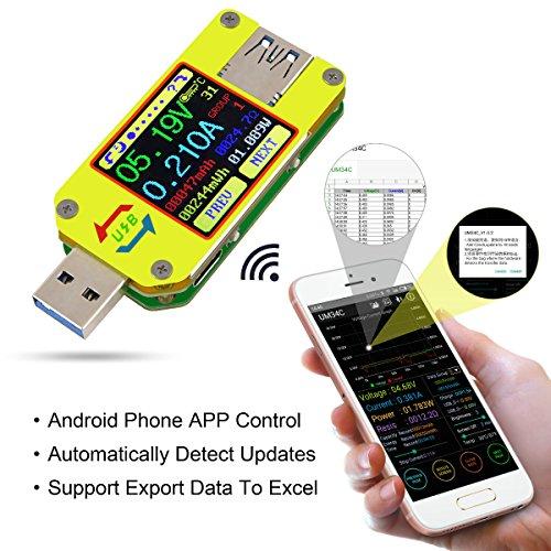 Algopix Similar Product 17 - MakerHawk UM34C USB Meter Tester