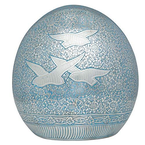 Algopix Similar Product 16 - Ansons Urns Blue Dove Bird Cremation
