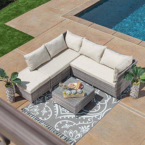 Algopix Similar Product 14 - Starsong MS089 Corvus 4 Piece Outdoor