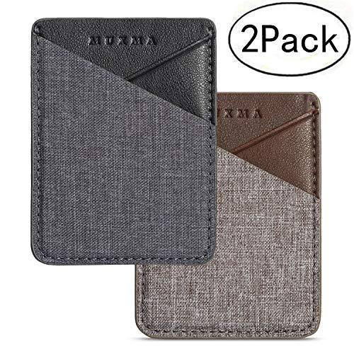Algopix Similar Product 6 - Phone Card HolderCanvas and Pu Leather