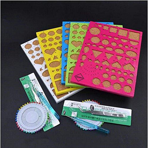 Algopix Similar Product 4 - 1 Set 4pcsset Paper Quilling Tool