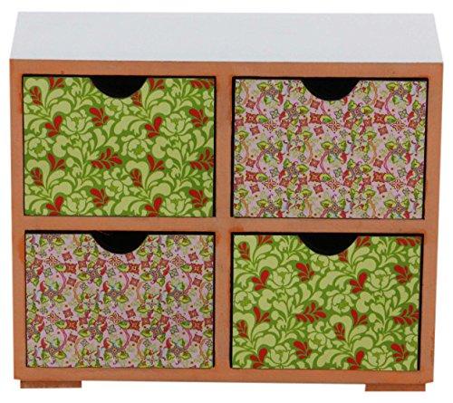 Algopix Similar Product 9 - Benzara Polychromatic Wooden Jewellery
