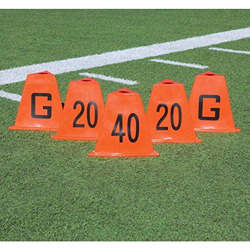 Algopix Similar Product 19 - Poly 5pc Sideline Markers Flag Football