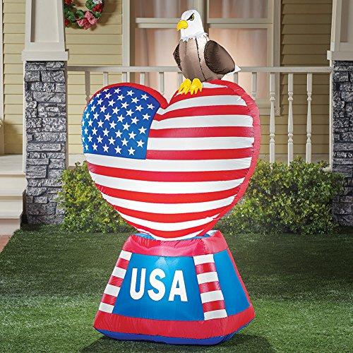 Algopix Similar Product 16 - winston inc 5 Foot Tall Red White Blue