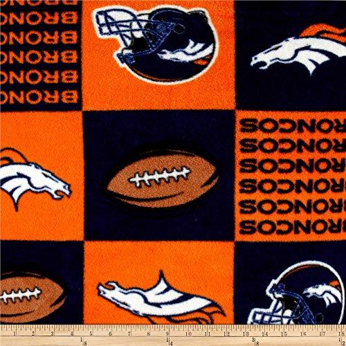 Algopix Similar Product 12 - NFL Fleece Denver Broncos Squares