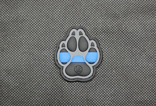 Algopix Similar Product 19 - K9 Thin Blue Line 3D PVC Morale Patch