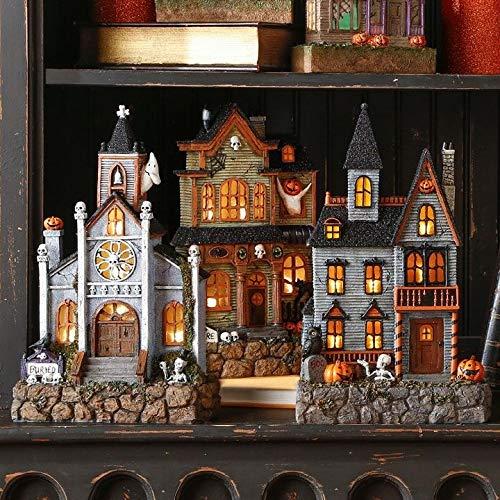 Algopix Similar Product 16 - Raz 3701615 135 BO Lighted Haunted