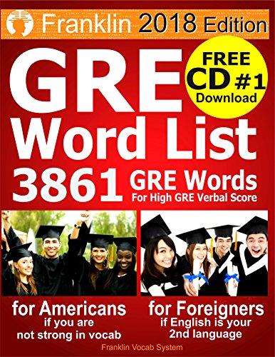 Algopix Similar Product 16 - 2018 GRE Word List 3861 GRE Words For