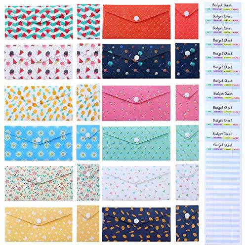 Algopix Similar Product 5 - Elcoho 12 Pack Cash Budget Envelopes