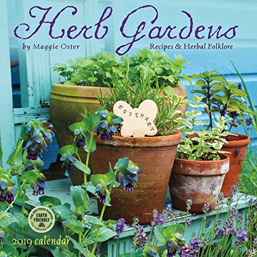 Algopix Similar Product 3 - Herb Gardens 2019 Wall Calendar