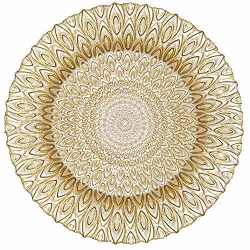 Algopix Similar Product 20 - Benzara Majestic Glass Charger with