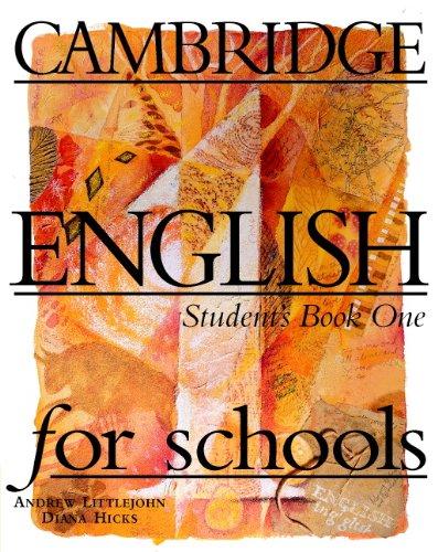 Algopix Similar Product 17 - Cambridge English for Schools 1