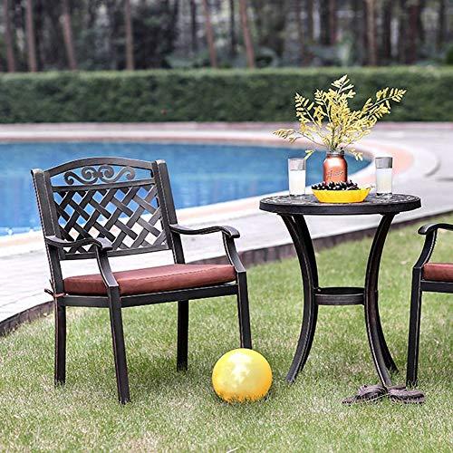 Algopix Similar Product 7 - Benzara BM172738 Aluminum Round Table