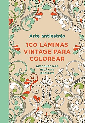 Algopix Similar Product 14 - Arte antiestres 100 lminas vintage