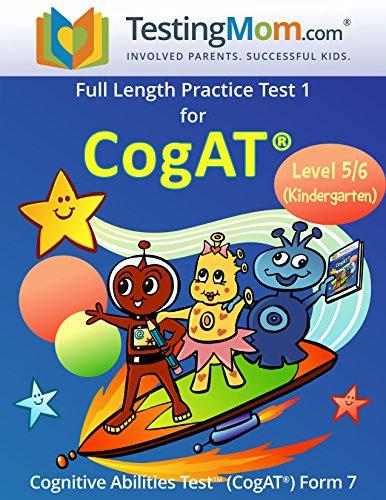 Algopix Similar Product 16 -   CogAT Test Prep Workbook 
