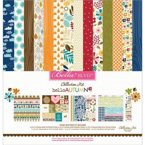 Algopix Similar Product 6 - Bella Blvd Hello Autumn Paper  Sticker