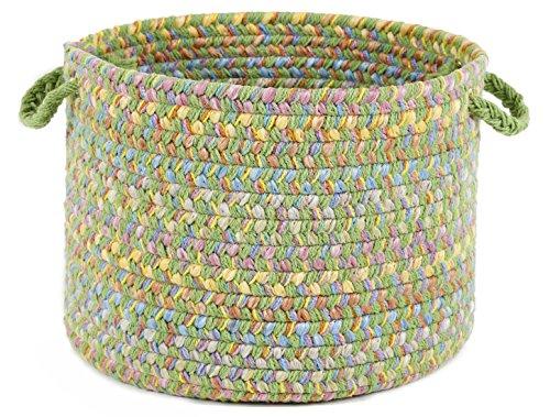 Algopix Similar Product 8 - Sandbox Lime Multi 18" x 12" Basket