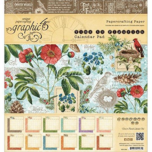 Algopix Similar Product 8 - Graphic 45 Time to Flourish Calendar