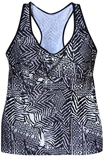 Algopix Similar Product 12 - NWSC Womens Plus Size Racerback