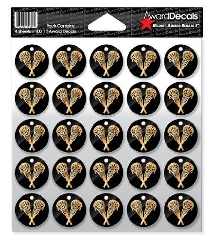Algopix Similar Product 16 - Award Decals Lacrosse Helmet (1", LSK-4)