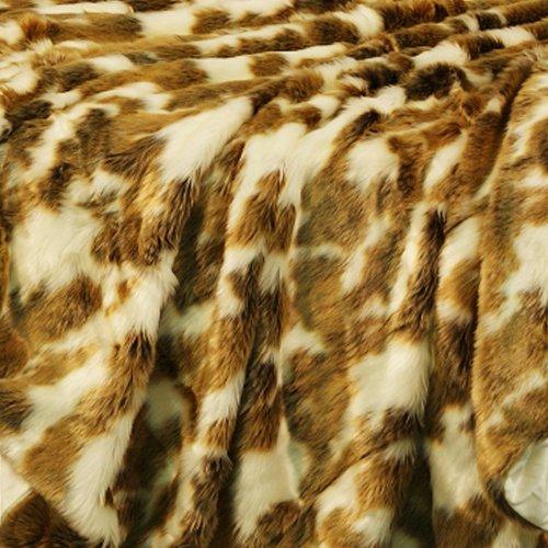 Algopix Similar Product 5 - Rex Rabbit Faux Fur Fabric by the Yard