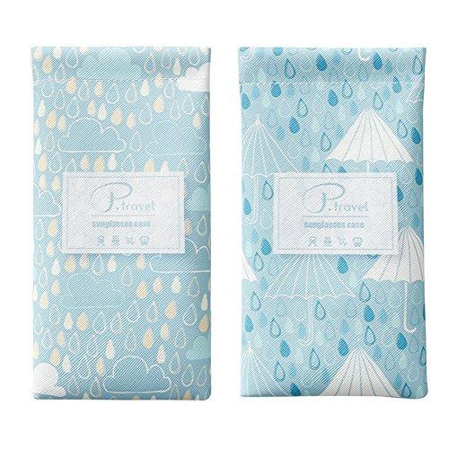 Algopix Similar Product 20 - Eyeglass Cases 2PACK Eyeglasses Pouch
