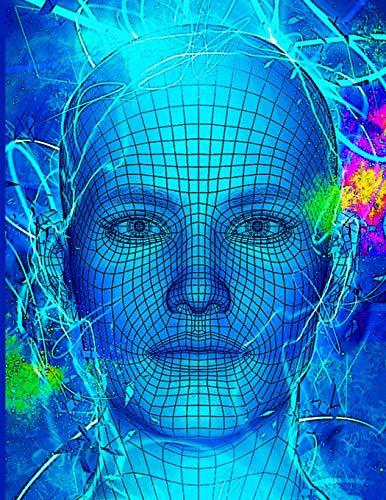 Algopix Similar Product 3 - Cyberpunk Science Fiction Dot Grid