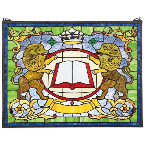 Algopix Similar Product 5 - Design Toscano Stained Glass Panel 