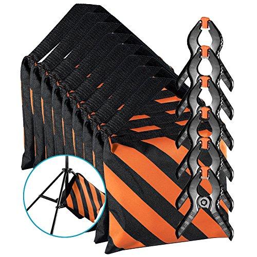 Algopix Similar Product 11 - Neewer 8pack BlackOrange Photographic