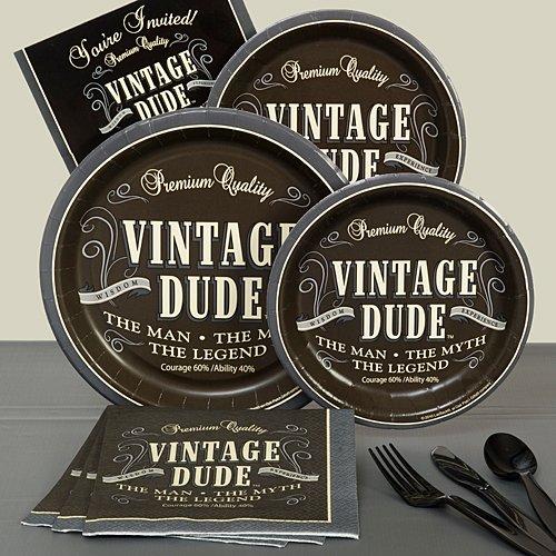 Algopix Similar Product 2 - Shindigz Vintage Dude Basic Party Pack