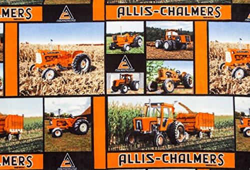 Algopix Similar Product 14 - Allis Chalmers Tractor Fleece Fabric