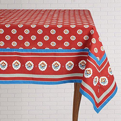 Algopix Similar Product 13 - Mahogany Darcy Red Rectangle Tablecloth