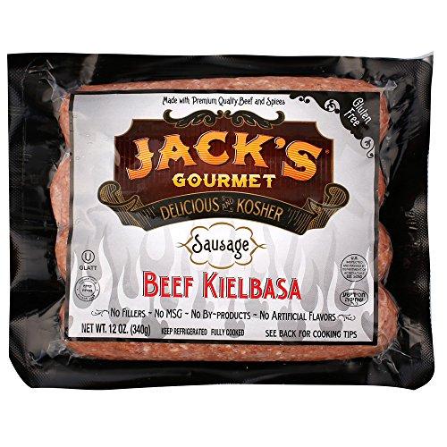 Algopix Similar Product 11 - Jacks Gourmet Beef Kielbasa Sausage