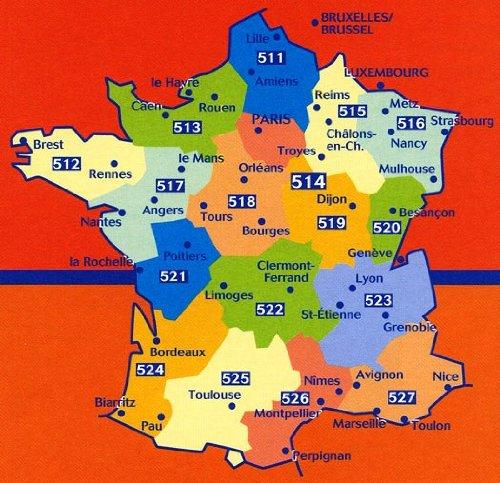 Algopix Similar Product 11 - Michelin Map 527 Provence  Alpes 