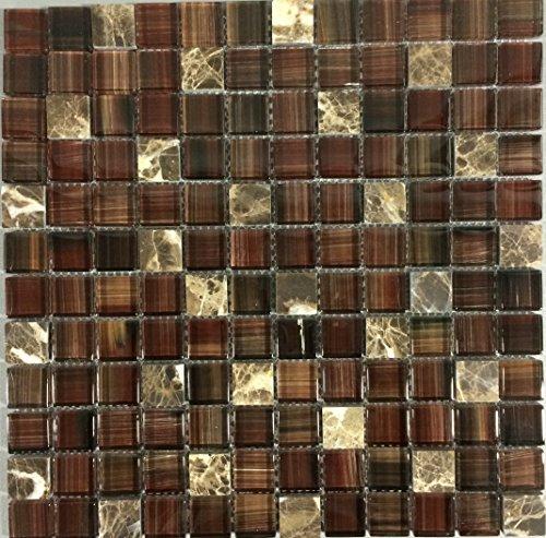 Algopix Similar Product 7 - kerdecora Oshawa Glass Mosaic