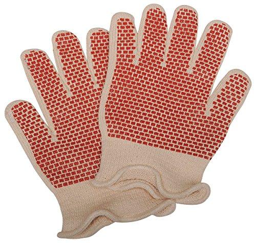 Algopix Similar Product 8 - Heat Resistant Gloves, White/Rust, L, PR