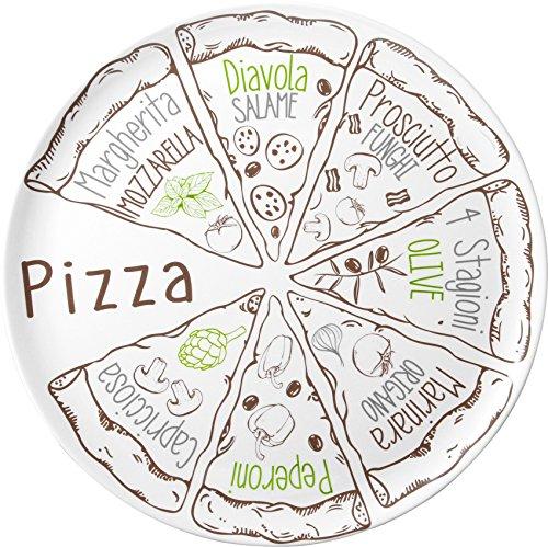 Algopix Similar Product 17 - Brunner FRA550617 Pizza Plate Set of 2