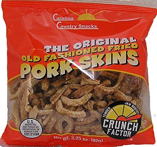Algopix Similar Product 8 - Fried Pork Skins Very Hard Strips Plain