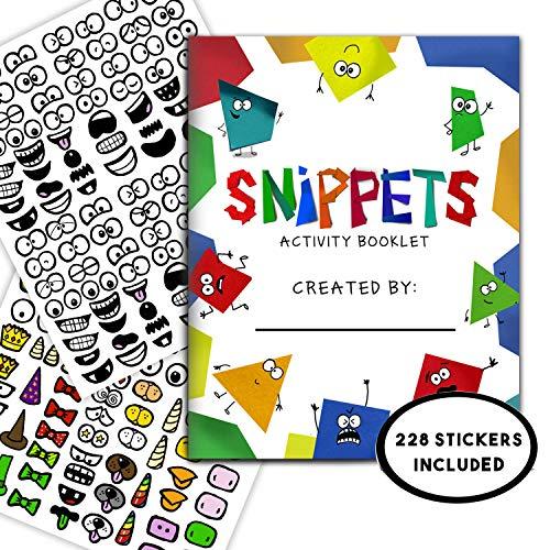Algopix Similar Product 9 - Snippets Sticker Activity Book