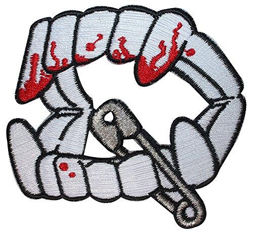 Algopix Similar Product 13 - Bloody Vampire Teeth Fangs Horror