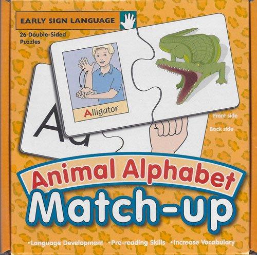 Algopix Similar Product 5 - Animal Alphabet  Match-Up (Puzzle)
