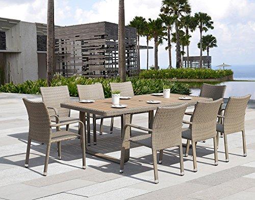 Algopix Similar Product 18 - Starsong DS010 Borealis 9 Piece Dining