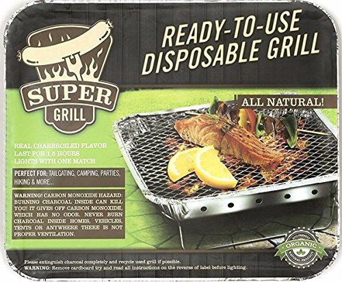 Algopix Similar Product 1 - Super Grill ReadyToUse Disposable