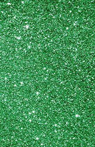 Algopix Similar Product 9 - Glitter Notebook Green Dot Grid Faux