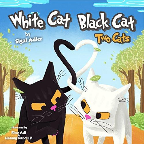 Algopix Similar Product 20 - WHITE CAT BLACK CAT  Teach your kid