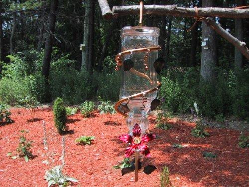 Algopix Similar Product 10 - Perrys Glass  Copper Hummingbird