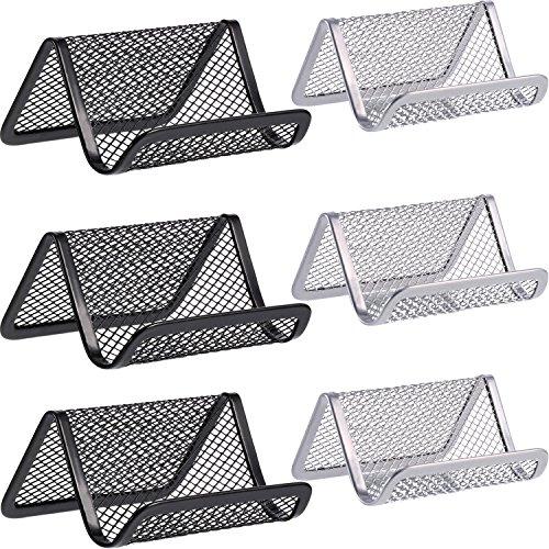Algopix Similar Product 8 - TecUnite 6 Pieces Metal Business Card