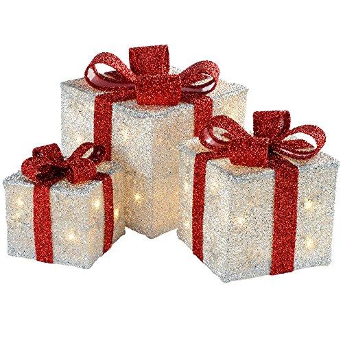 Algopix Similar Product 17 - WeRChristmas Gift Box Silhouette with