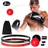 Algopix Similar Product 9 - QPAU Upgraded 2 Pack Boxing Reflex